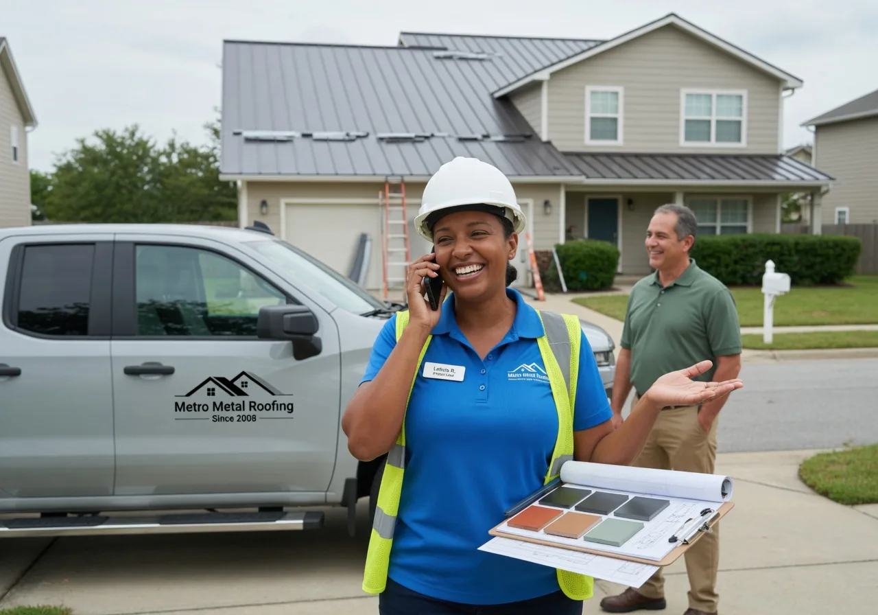 Storm Damage Metal Roof Repair in Meridian, NY